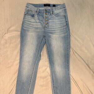Woman's Lucky Brand Los Angeles High Rise Bridgette Style Skinny Jeans Size 4/27